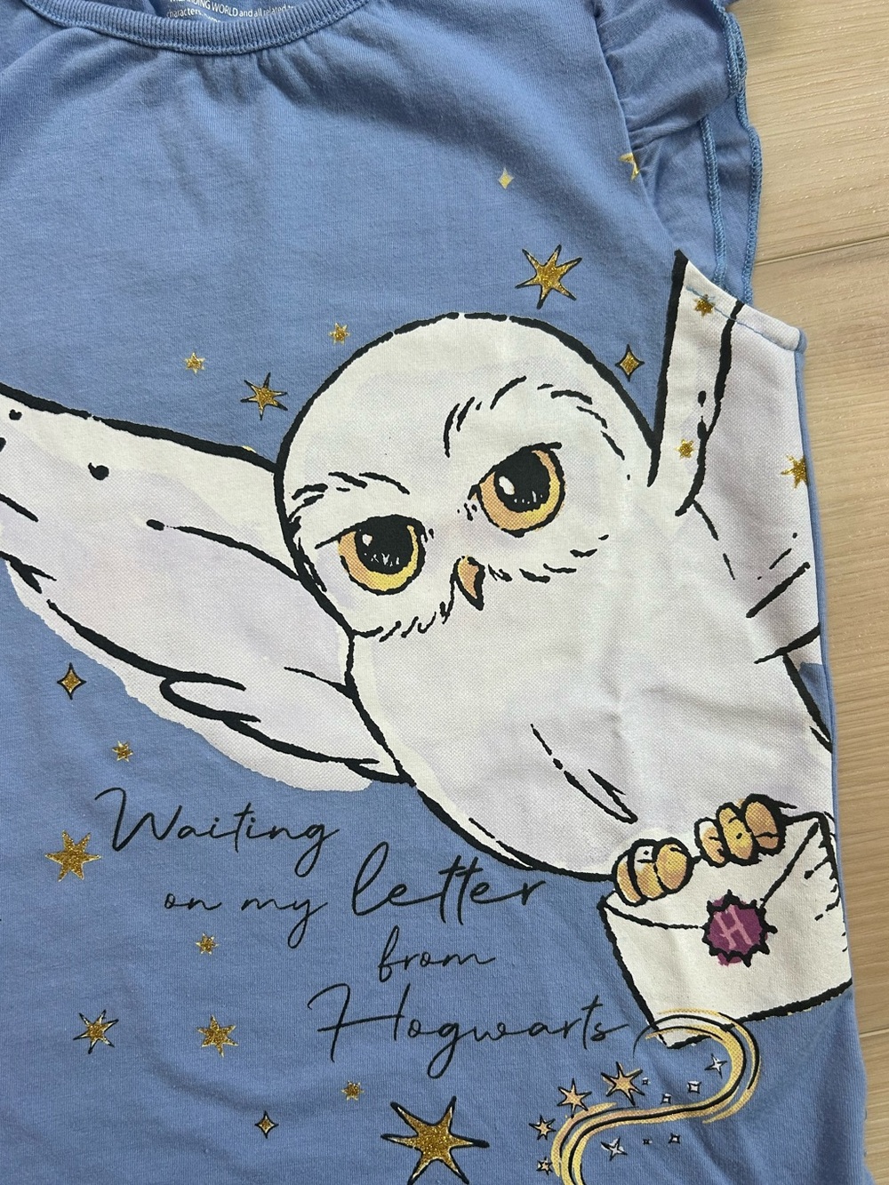 Girls Harry Potter T-shirt - size 7/8 - Picture 2 of 3